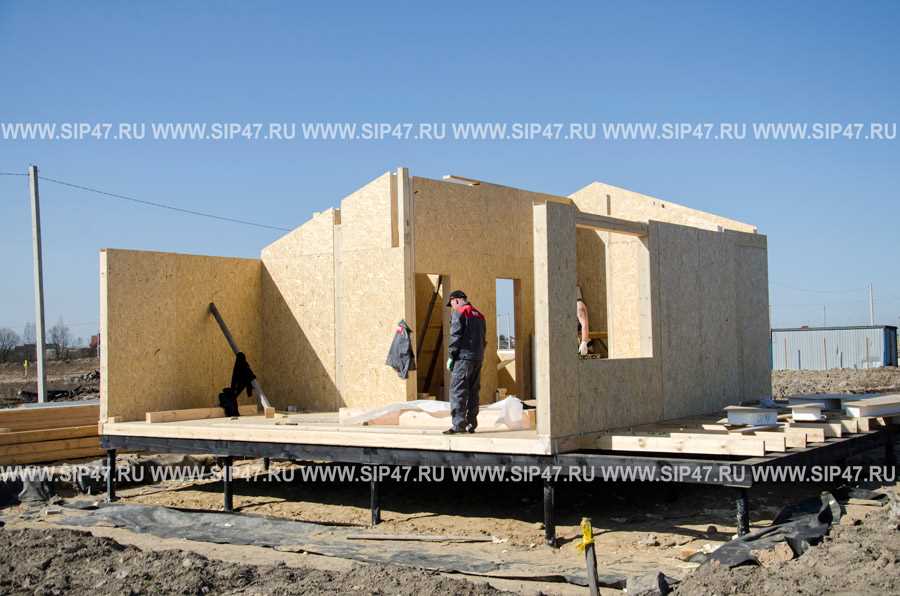 Преимущества строительства домов из сип-панелей
