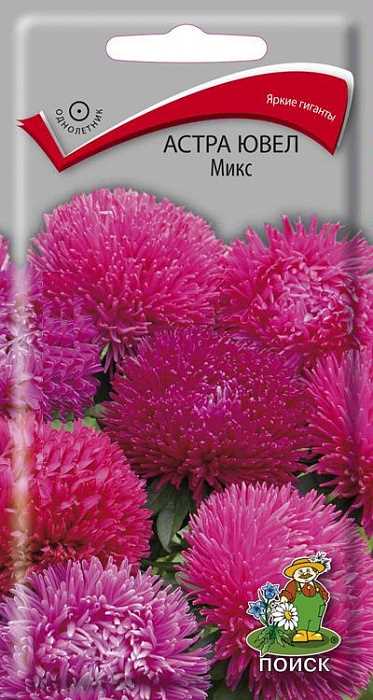 Астра Ювел Микс является результатом скрещивания различных сортов астры с целью создания уникальных и привлекательных комбинаций цветов. В результате получился сорт, в котором сочетаются самые разные оттенки и оттенки цветов – от нежно-розовых и пастельных до ярко-красных и фиолетовых.
