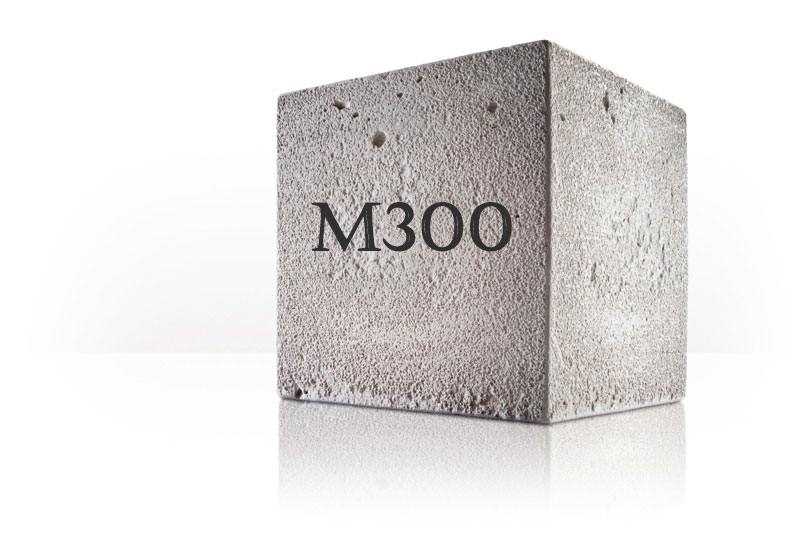 Основные применения бетона М300