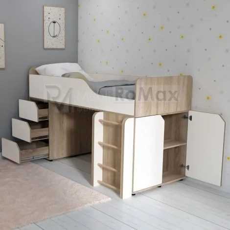 Модели детских односпальных кроватей