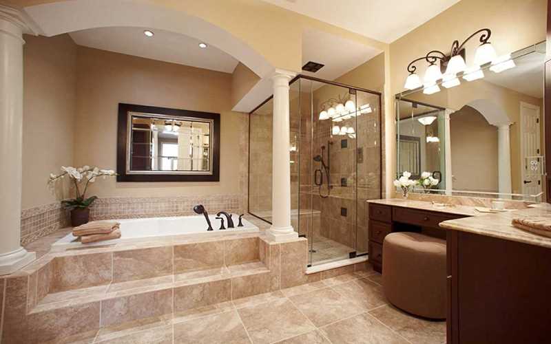 Примерный дизайн ванной комнаты: