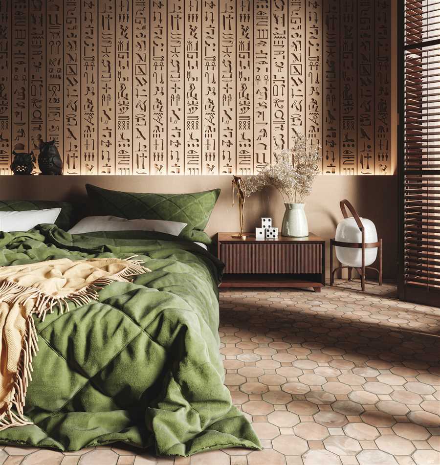 Интерьер спальни: дизайн в зеленых тонах