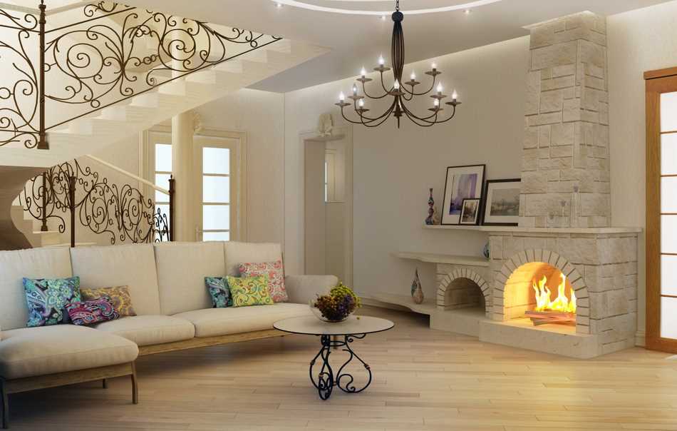 Шелковые текстильные изделия в интерьере дома в средиземноморском стиле