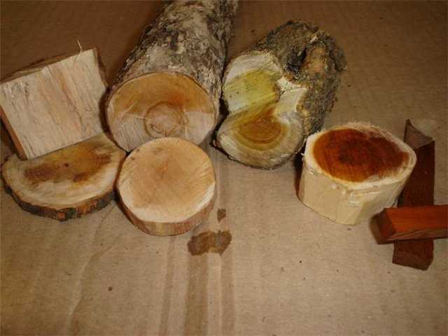 Третья стадия: усадка древесины