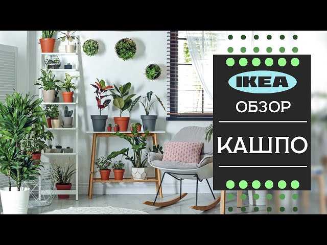 Инновационный дизайн горшков IKEA