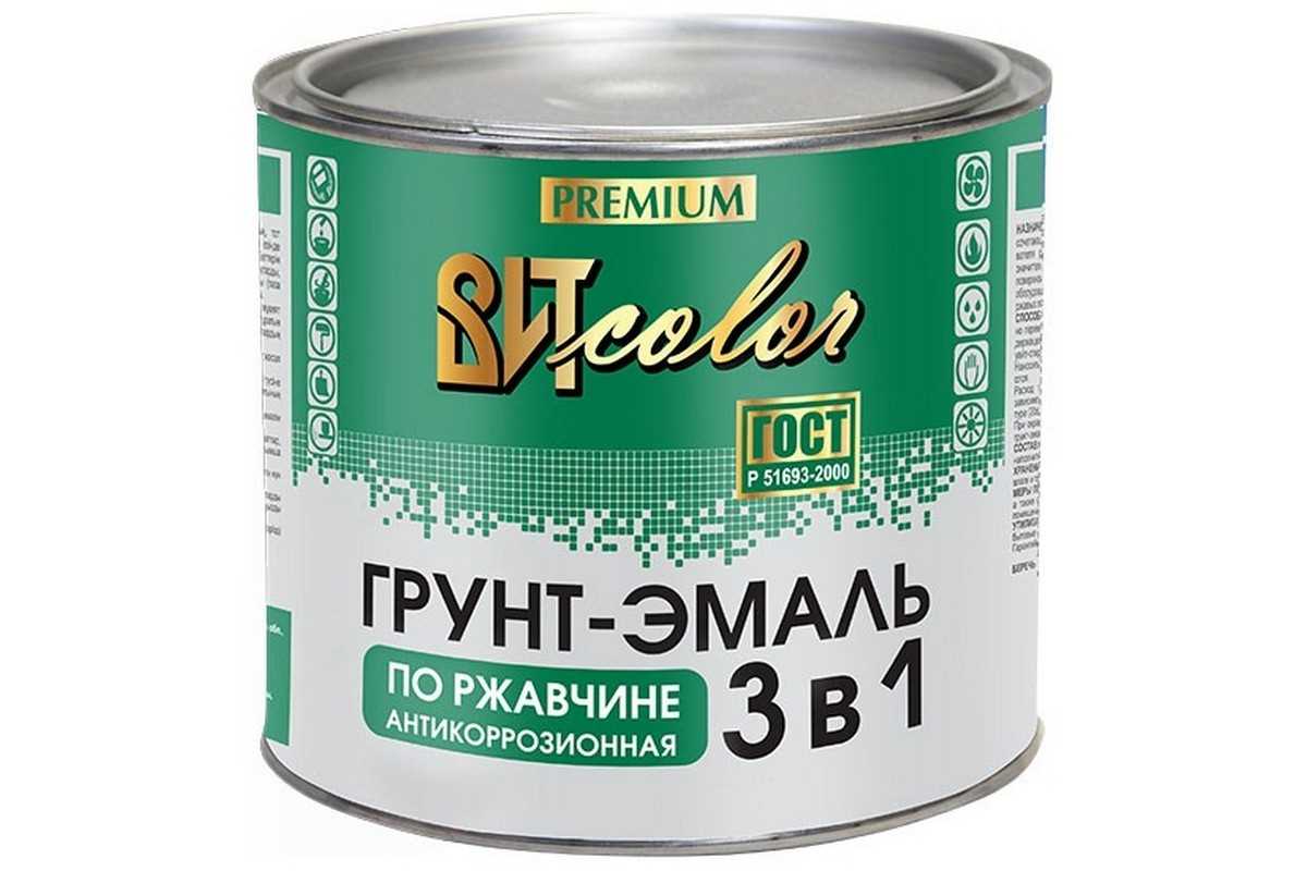 Сравнение результатов окрашивания при использовании грунт-эмали 3 в 1 и отдельных материалов