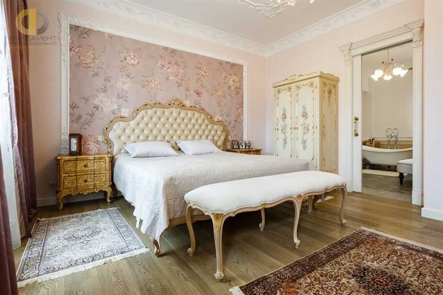 Мебель и аксессуары для создания классического интерьера спальни