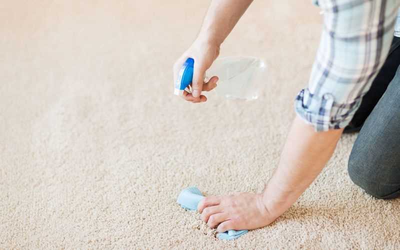 Почистить ковер в домашних условиях: сода и уксус