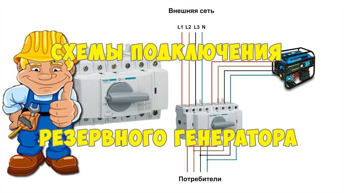 Подключение генератора к трехфазной сети дома