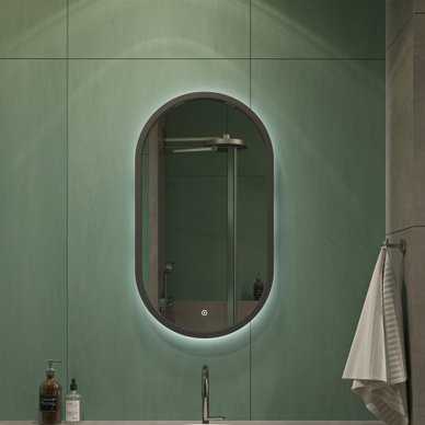 Выбираем овальное зеркало, исходя из размеров ванной комнаты и стиля интерьера