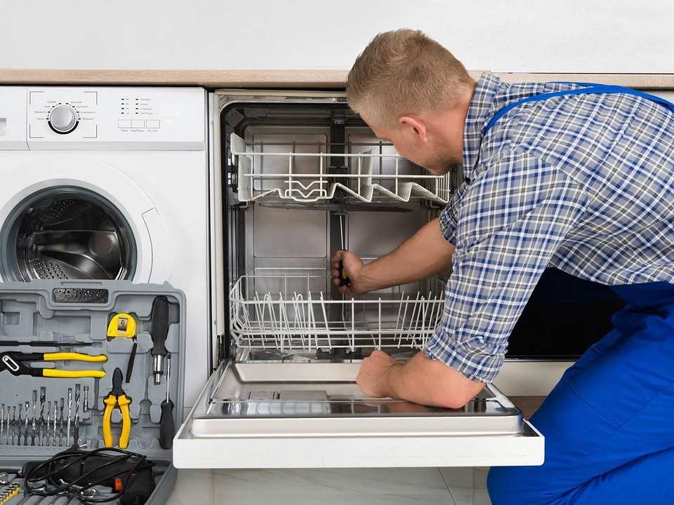 Подготовка к установке посудомоечной машины