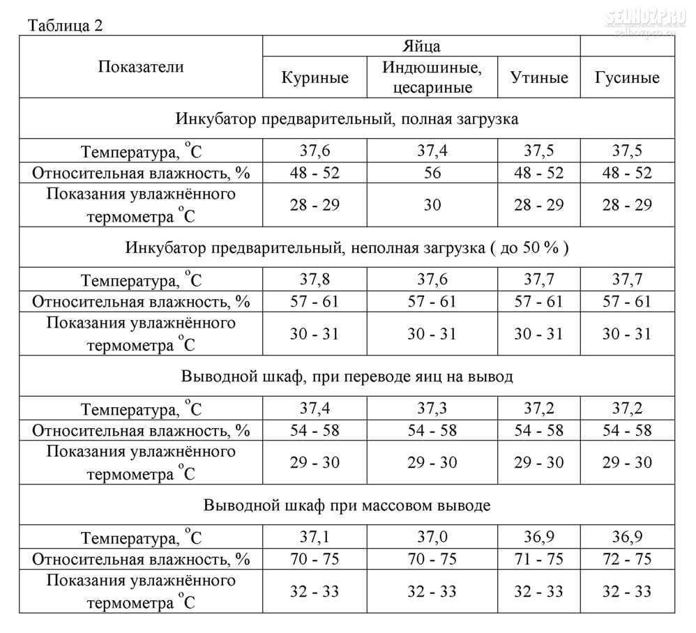 1. Инкубация