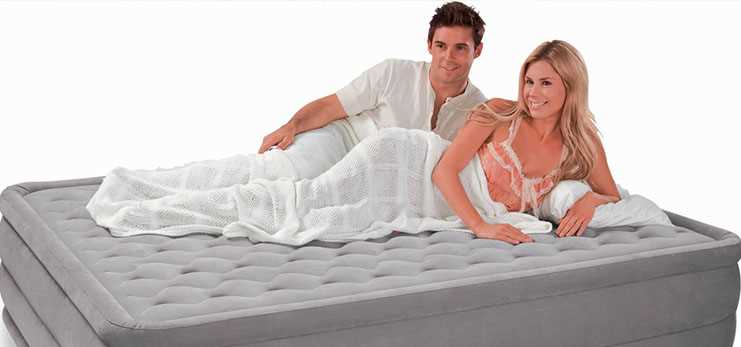 Основные типы материалов надувных кроватей