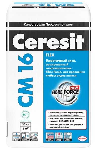 Клей для плитки Ceresit: типы и расход