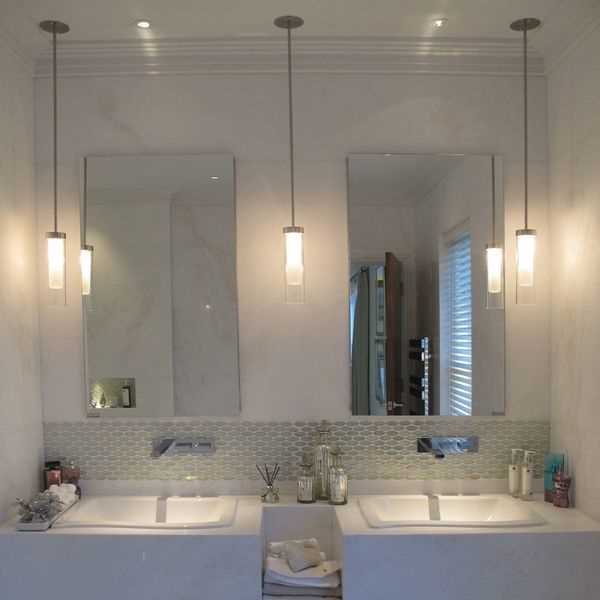Как подобрать идеальную люстру для ванной комнаты?
