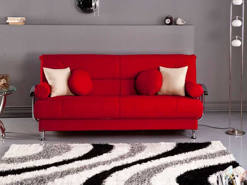 Почему выбрать красные диваны?