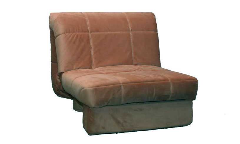 Эргономичный и комфортабельный: особенности кресла-кровати без подлокотников