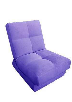 Благодаря минималистичному дизайну, кресло-кровать без подлокотников легко входит в любой интерьер