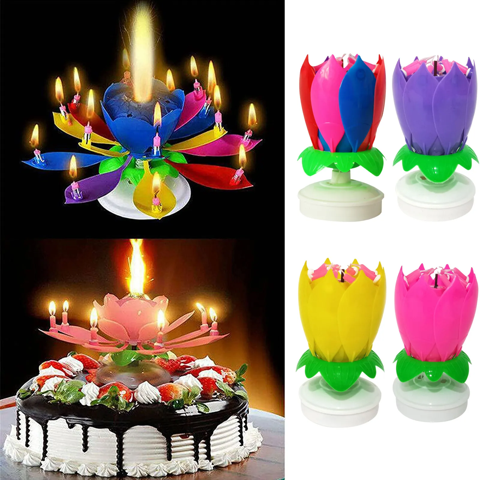 Особенности музыкальных свечей для торта