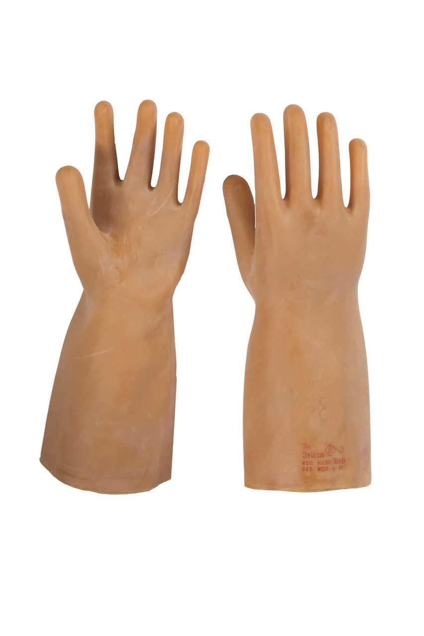 Основные характеристики диэлектрических перчаток до 1000 В