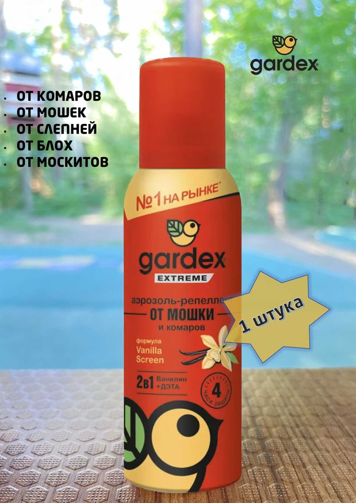 Эффективность средства Gardex