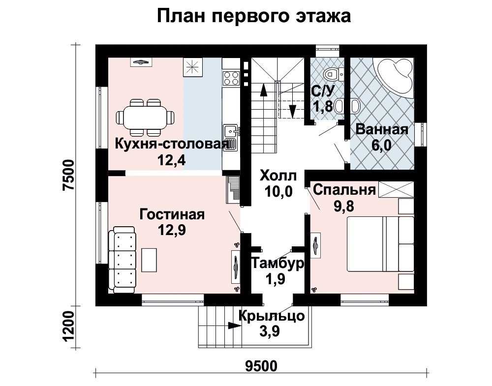 Минималистичный дизайн интерьера