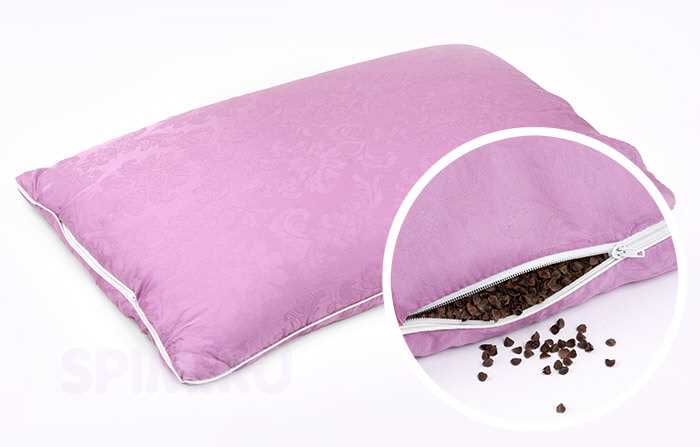 Применение гречневой лузги в подушках