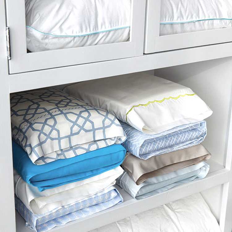 Как подобрать место для хранения постельного белья