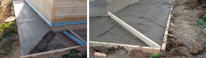 Как выбрать правильные пропорции для отмостки из бетона