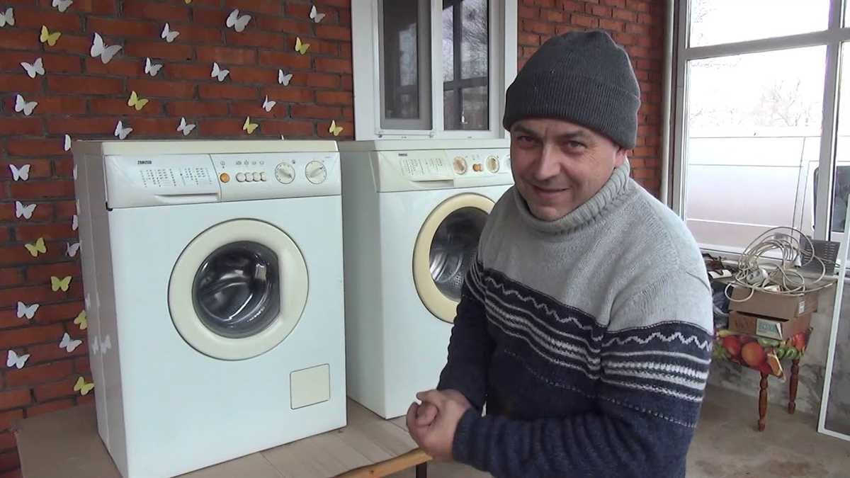 Шаги по ремонту стиральной машины Zanussi