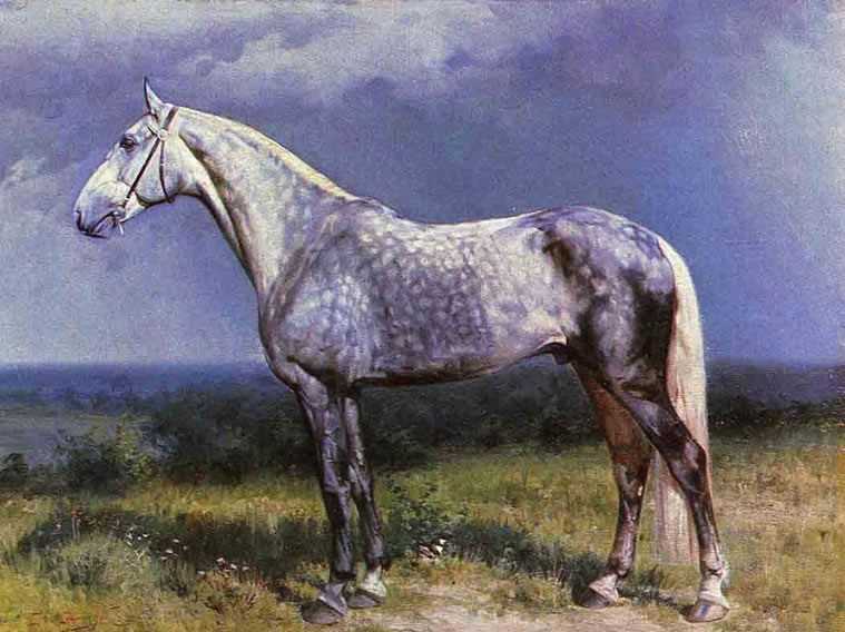 Русская гончарная лошадь