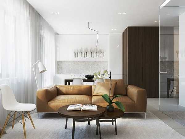 Примеры модернистического дизайна шестикомнатных квартир: