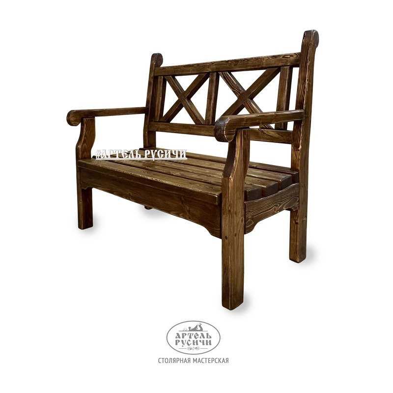 Высокое качество материалов и продуманные детали делают скамейки в стиле прованс прочными и долговечными