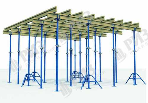 Регулируемые стойки для опалубки: преимущества и недостатки