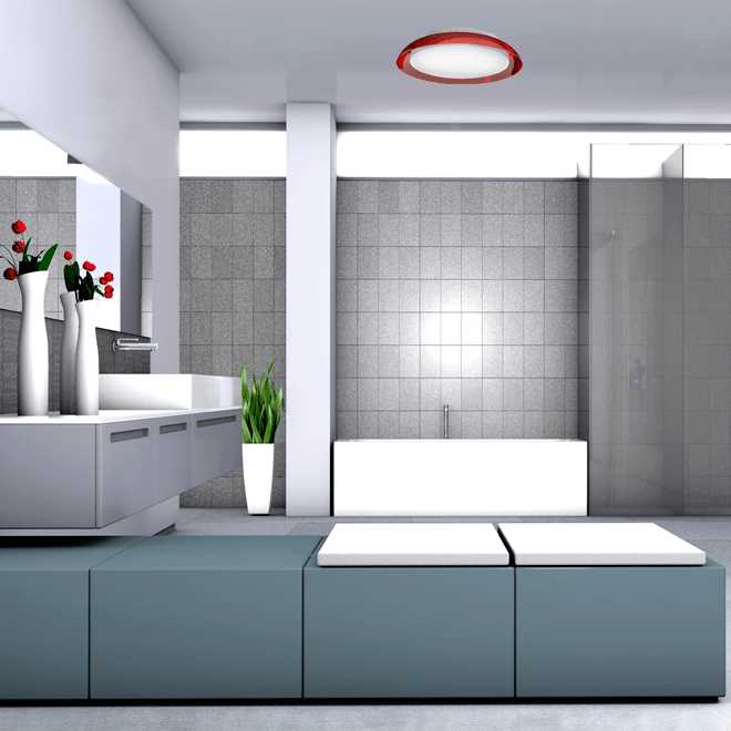 Виды светильников для ванной комнаты