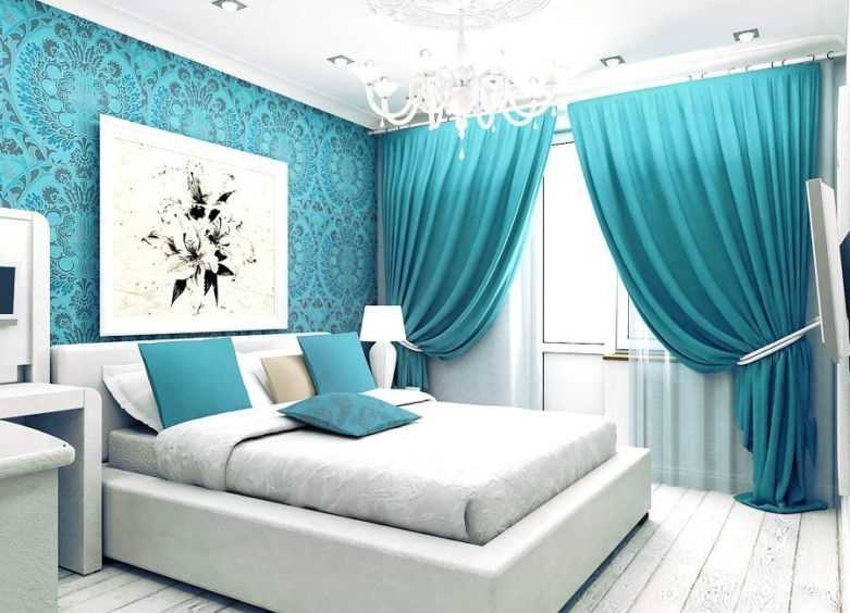 Типичные ошибки при оформлении спальни в голубых оттенках