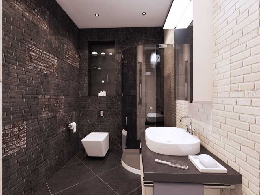 Материалы и цвета: выбор идеальных комбинаций для создания стиля лофт в туалете