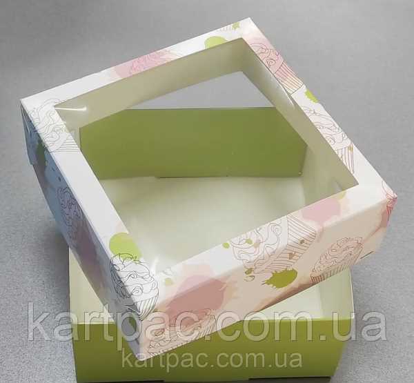 Дизайн коробки для торта