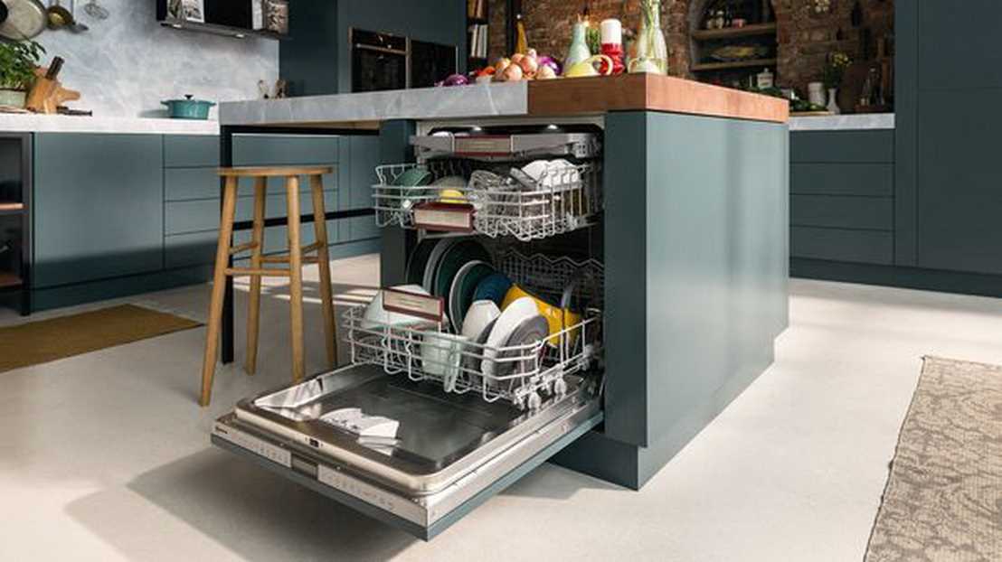 Как определить необходимый размер посудомоечной машины для кухонных гарнитуров