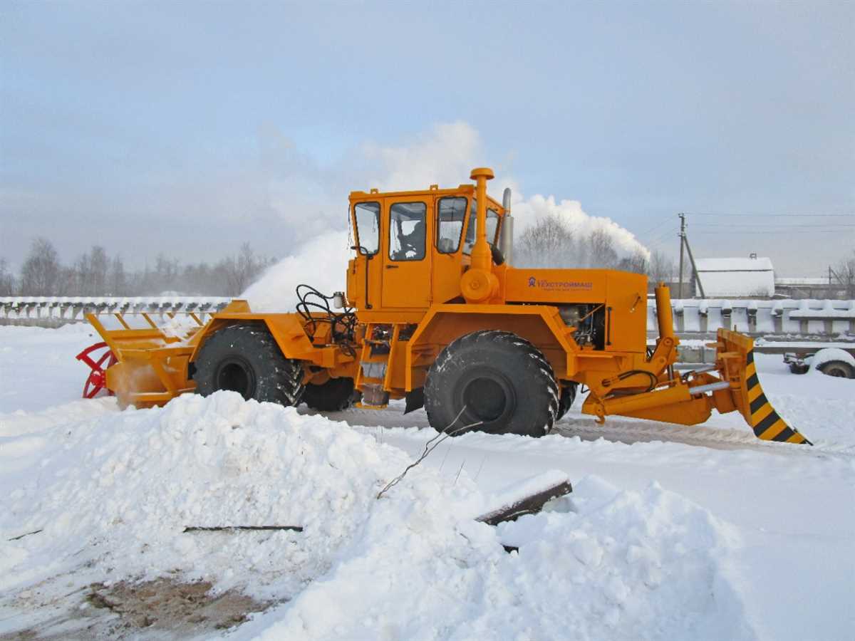 Почему роторные снегоочистители пользуются популярностью