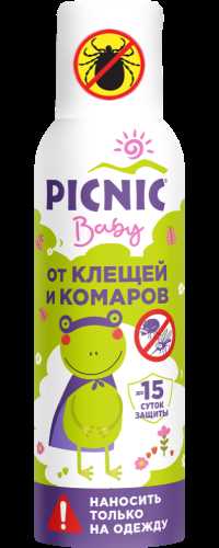 Предостережения при использовании средств Picnic от комаров