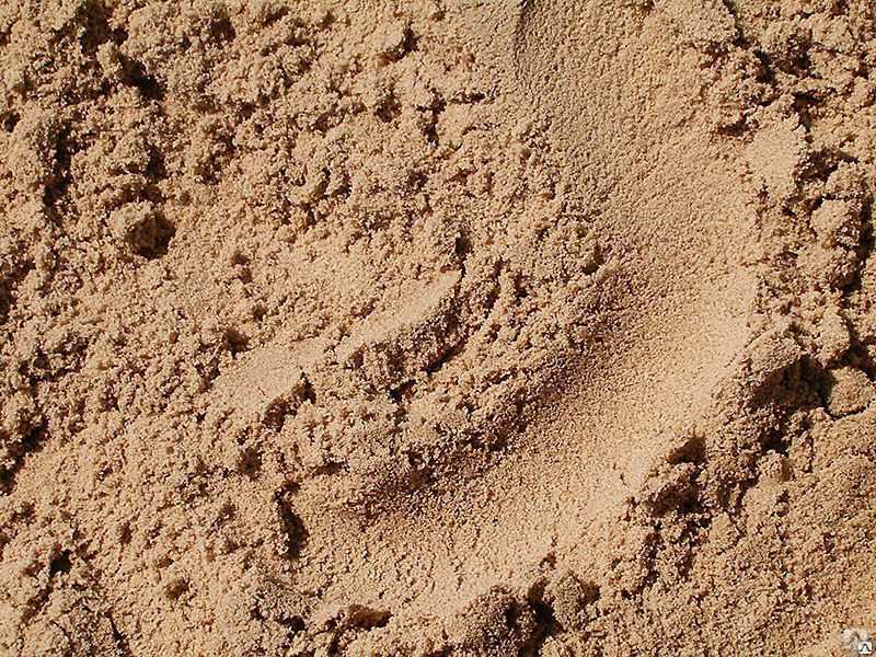 Процесс образования речного песка