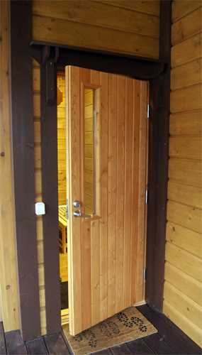 Установка входных деревянных дверей