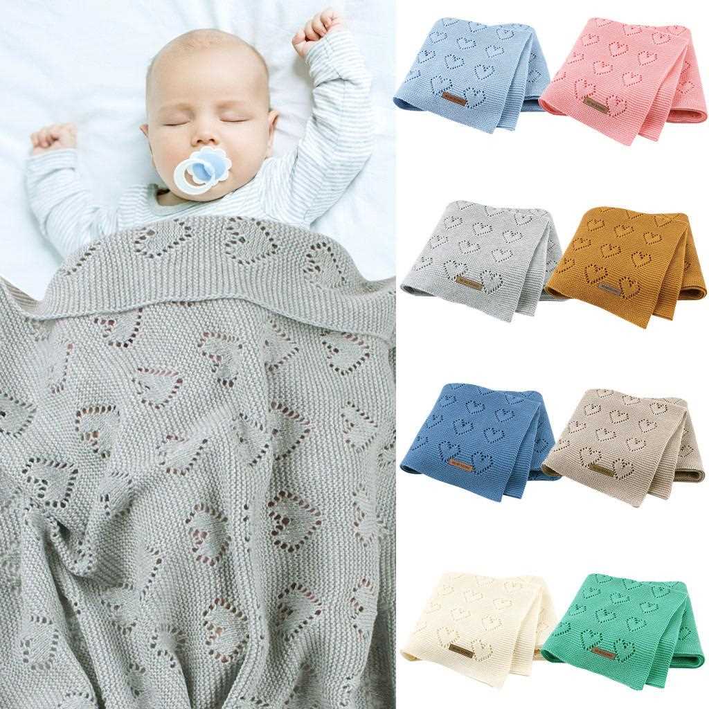 Почему выбирают вязаные одеяла для новорожденных