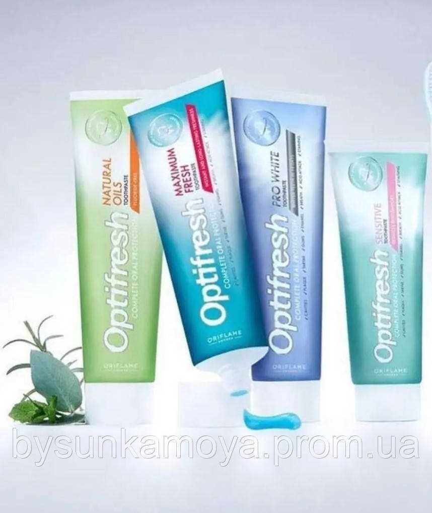 Уникальные особенности зубных паст Oriflame