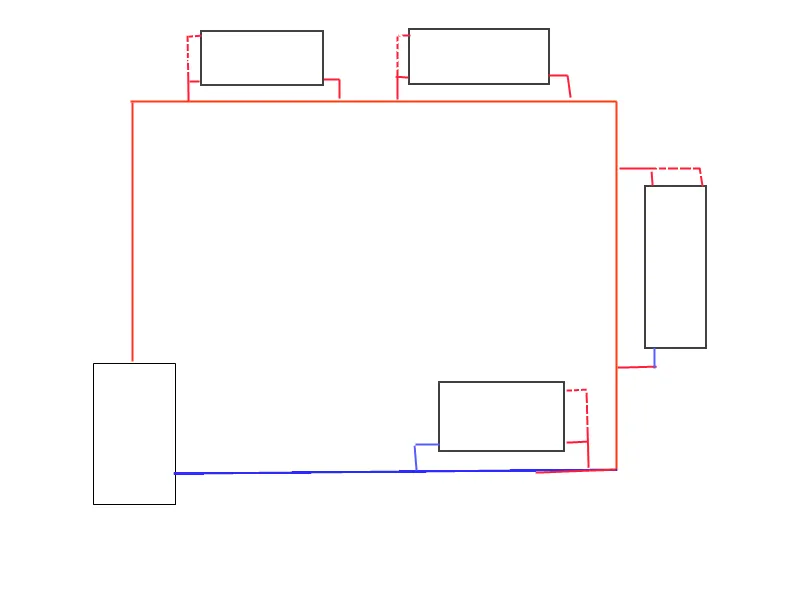 Однотрубная система отопления с подключением