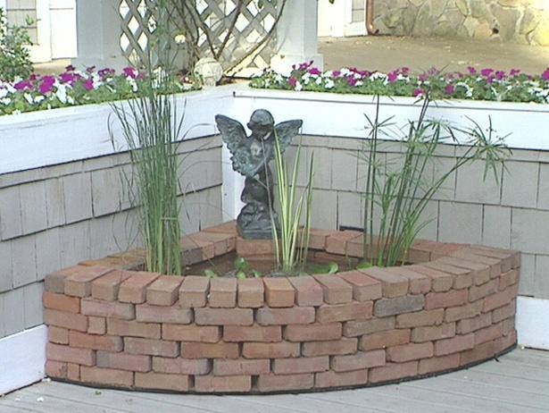 Строительство маленького фонтана