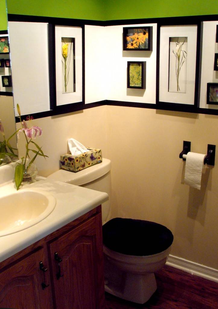 7 небольших дизайнерских идей ванной комнаты