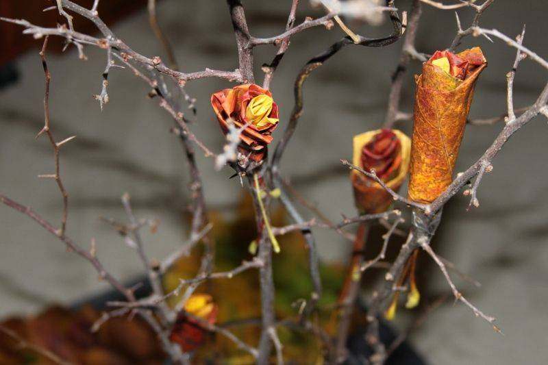 Осенний светильник декор помещения