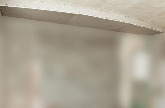 Как сделать гипсокартонную потолочную арку